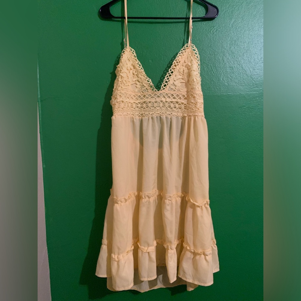 Yellow sundress